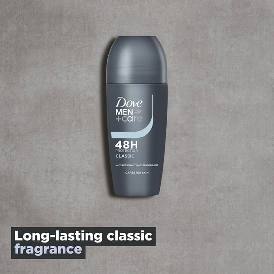 Dove Men+Care Desodorante Roll-On Clásico Antitranspirante 48H Protección, 3x50ml - Image 4