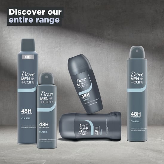 Dove Men+Care Desodorante Roll-On Clásico Antitranspirante 48H Protección, 3x50ml - Image 6