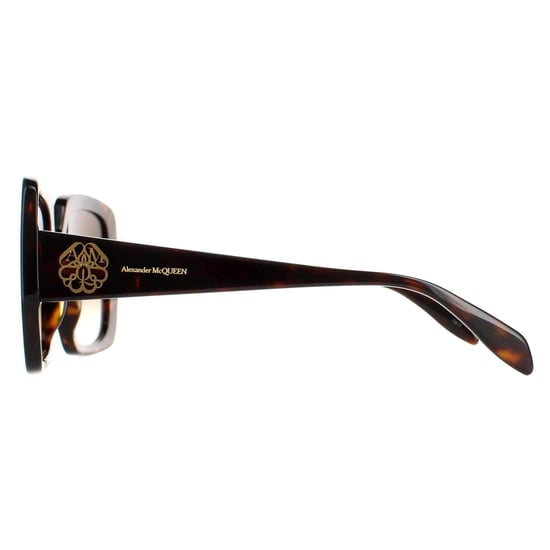 Alexander McQueen Cuadrado Señoras Tortuga Marrón Gradiente AM0378S - Image 3