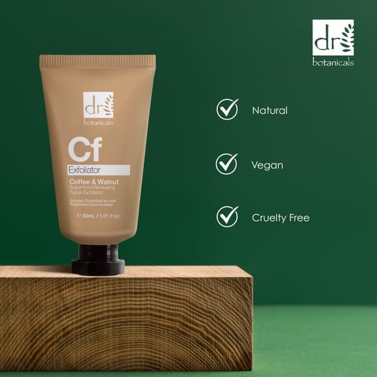 Dr. Botanicals Exfoliante facial antiedad renovador con superalimentos de café, 30 ml - Image 3