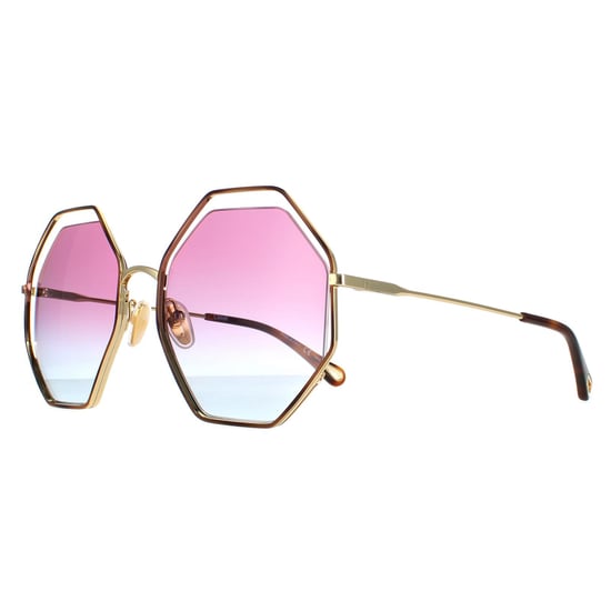 Chloe Round Ladies Oro azul rosa degradado Ch0045s - Image 2