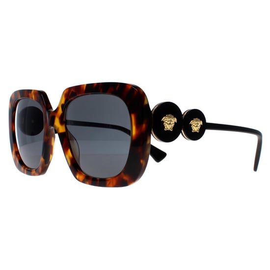 Versace Square Mujeres Light Havana Gris Oscuro VE4434 - Image 2