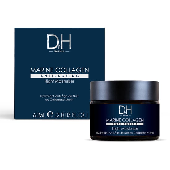 Dr H Crema hidratante de noche antiedad con colágeno marino 60 ml - Image 1