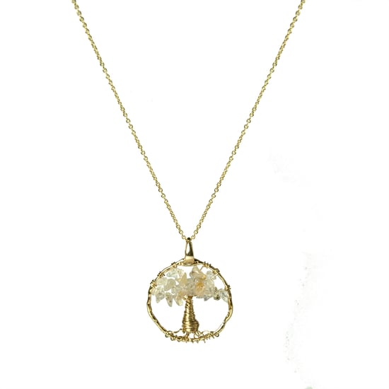 Collar Luxenter Budleia acabado en Oro Amarillo de 18 Kts - Image 1