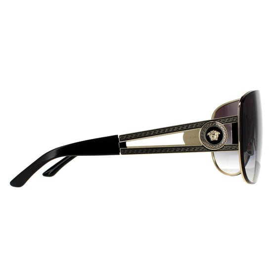 Gafas de sol Versace VE2166 12528G Gradiente Gris Oro Pálido - Image 4
