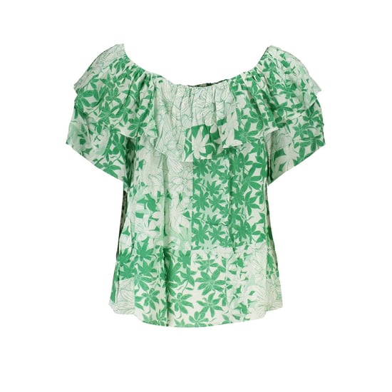 Blusa de Flores con Escote Offshoulder - Image 2