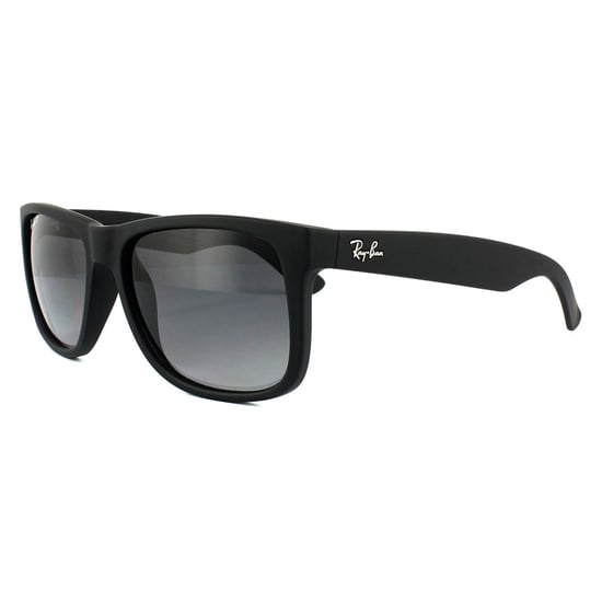 Gafas de sol Ray-Ban Justin 4165 622/T3 Negro Goma Gris Gradiente Polarizadas - Image 2