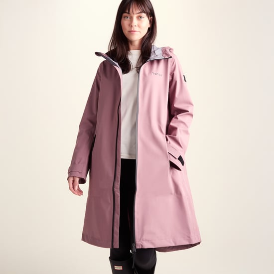 Nova Womens Waterproof Jacket - Mauve - Image 3
