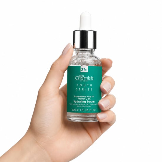 skinChemists Sérum hidratante antiedad con ácido poliglutámico al 1% y vitamina C al 3%, 30 ml. - Image 6