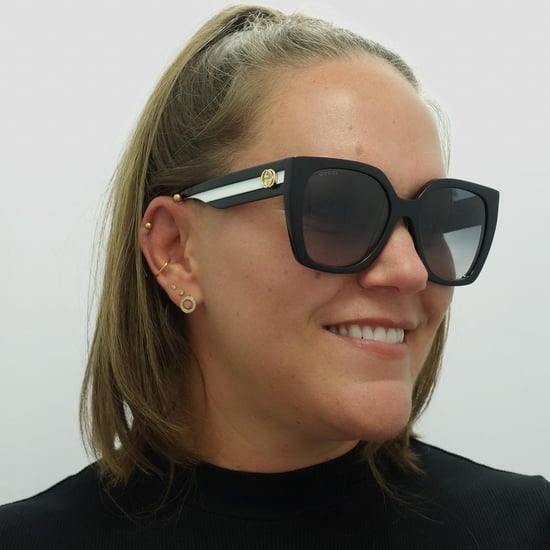 Gafas de sol Gucci GG1300S 004 negro gris degradado - Image 5