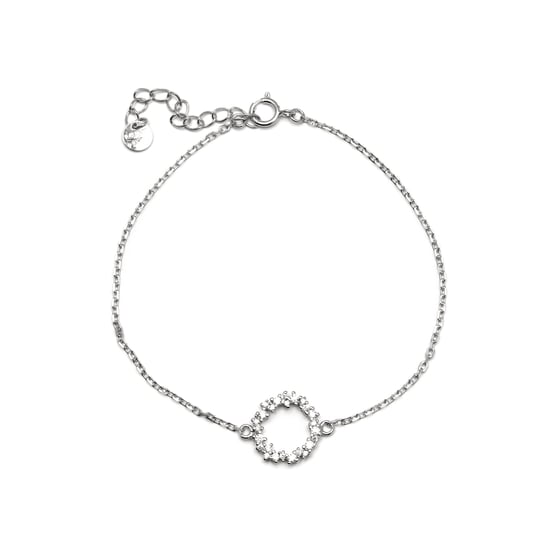 Pulsera Luxenter, thilak de plata de ley 925 y circonita brillante con acabado en baño de rodio - Image 3