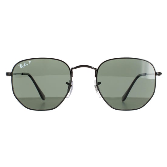 Ray-Ban Square unisex pulido negro verde polarizado hexagonal rb3548n - Image 1