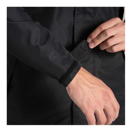 Craghoppers Mens Ossus Waterproof Jacket (Black) - Image 6