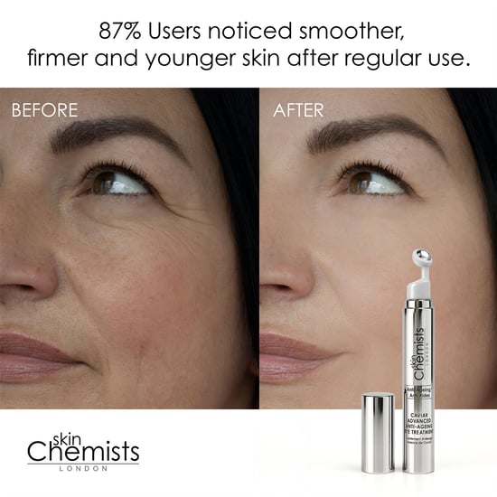 skinChemists Tratamiento contorno de ojos antiedad avanzado Caviar 15 ml - Image 3