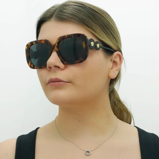 Versace Square Mujeres Light Havana Gris Oscuro VE4434 - Image 5