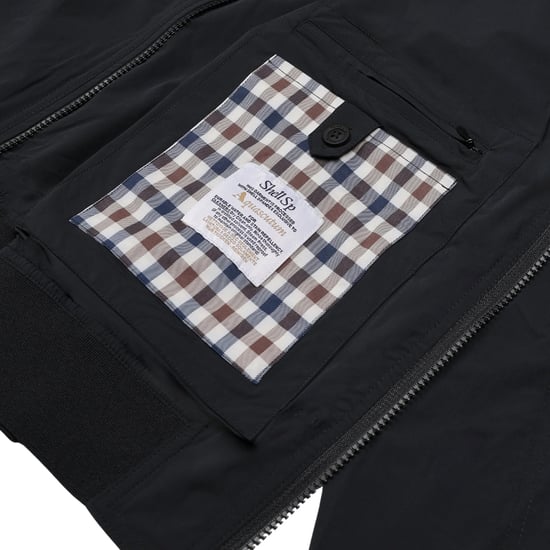 Chaqueta Negra Elástica Aquascutum Active - Image 6