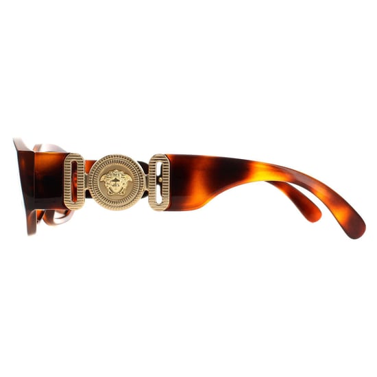 Gafas de sol Versace rectangulares unisex havana marrón oscuro VE4361 - Image 3