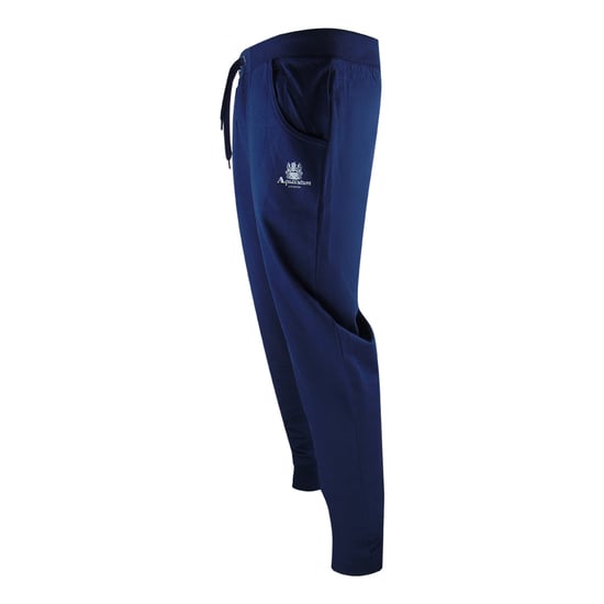 Conjunto De Pantalones Deportivos Azul Marino Con Cuello Redondo De La Vieja Escuela De Aquascutum - Image 4