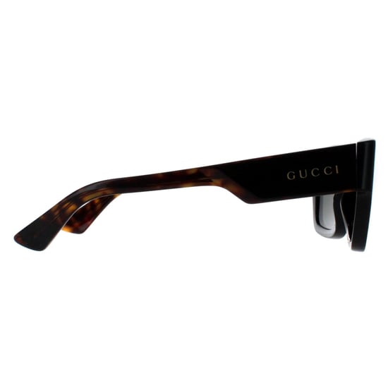 Gucci Square Mens Negro con Habana Gris GG1668S - Image 4