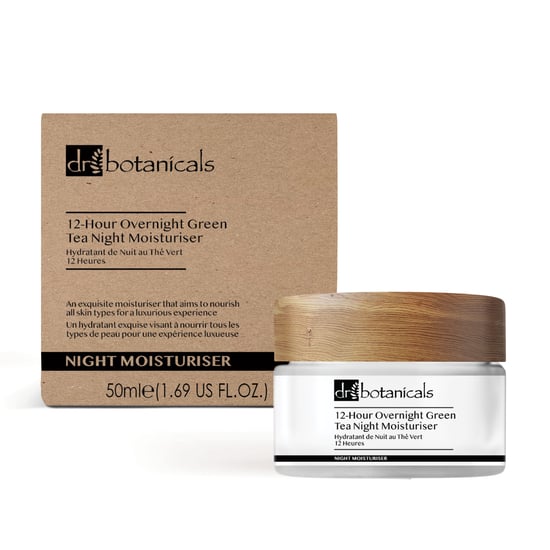 Dr. Botanicals Kit de crema hidratante y sérum facial antiedad a base de plantas - Image 2
