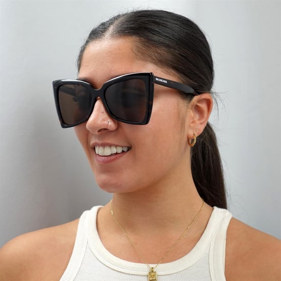 Gafas de sol Balenciaga BB0174S 002 Marrón habana - Image 4