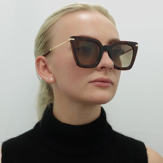 Jimmy Choo Gafas de Sol Ciara/G/S Ocy Ha Glitter Habana Marrón Gradiente - Image 5