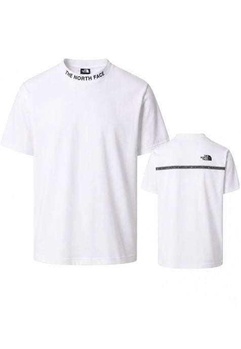 Camiseta The North Face Zumu S/S para hombre en blanco - Image 1