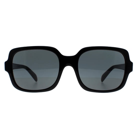 Emporio Armani Cuadrado Mujeres Negro Brillante Gris Oscuro EA4195 - Image 1