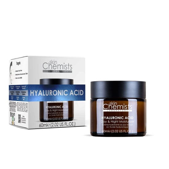 skinChemists Crema hidratante de día antiedad con ácido hialurónico 60 ml - Image 1