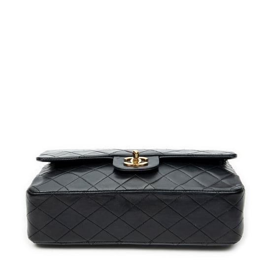 Chanel Classic Double Flap 26 en negro Cuero de ternero - Image 6