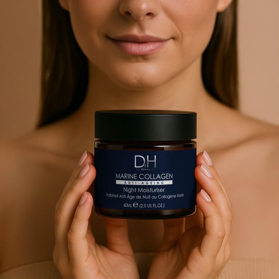 Dr H Crema hidratante de noche antiedad con colágeno marino 60 ml - Image 5