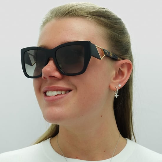 Gafas de sol Prada PR21YS 1AB0A7 degradado negro y gris tortuga - Image 6