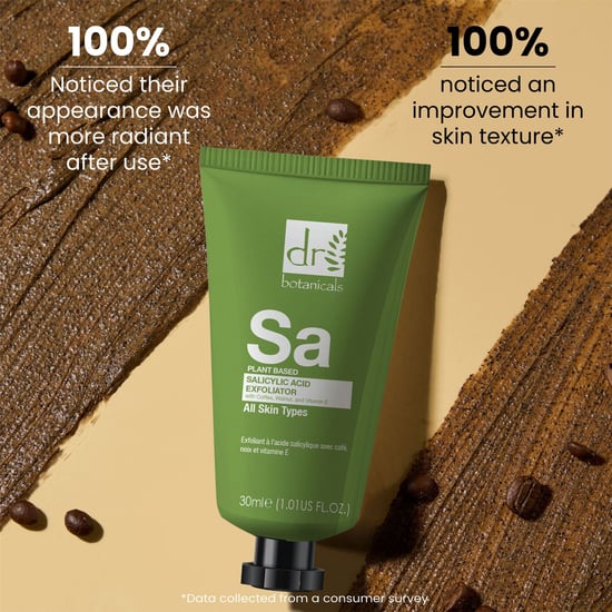 Dr. Botanicals Exfoliante antiedad con ácido salicílico, café, nuez y vitamina E, 30 ml. - Image 2
