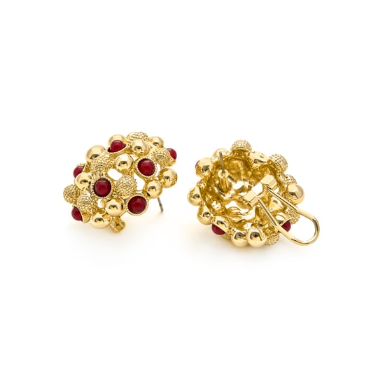 Pendientes Luxenter Xiglor acabados en oro amarillo 18k - Image 6