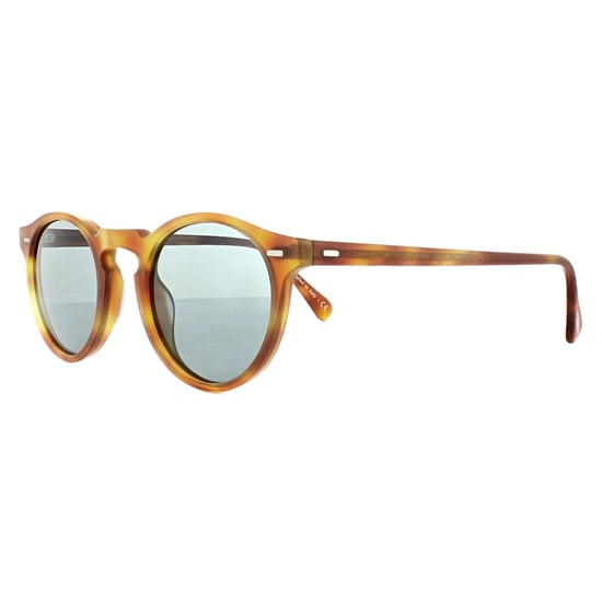 Oliver peoples gafas de sol redondas para hombre Semi Matt Havana Indigo photochrome - Image 2