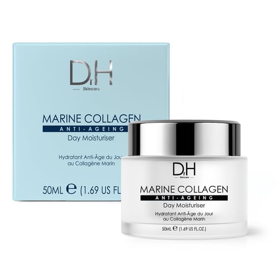 Dr H Crema hidratante de día antiedad con colágeno marino 50 ml - Image 1