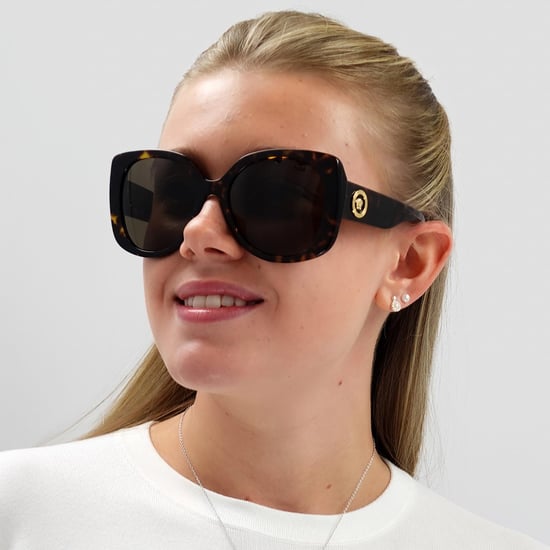 Gafas de Sol Versace Ve4387 108/73 Havana Marrón Oscuro - Image 6