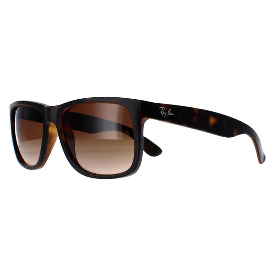 Gafas de sol Ray-Ban Justin 4165 Caucho Habana claro Marrón degradado 710/13 - Image 2