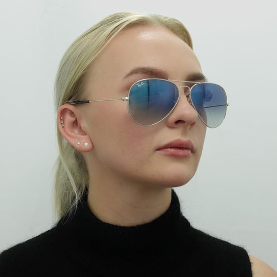 Ray-Ban Gafas de Sol Aviator 3025 003/3F Plata Azul Claro Gradiente 58mm - Image 6