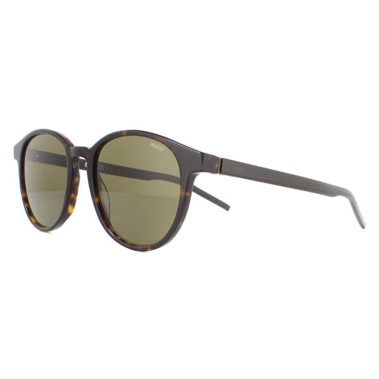 Gafas de sol Hugo by Hugo Boss Round Mens Havana green - Image 2