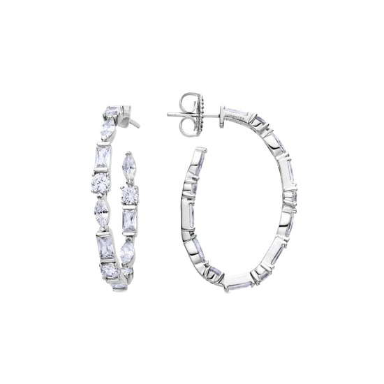 Pendientes Grimchi Plata y Circonita brillante - Image 1