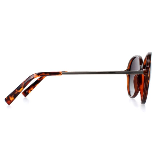 INVU Round Womens Demi Tortoise Marrón Oro Gris Polarizada B2135 - Image 4
