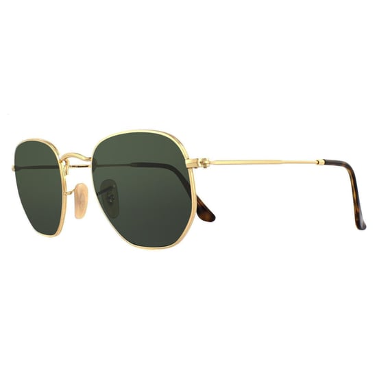 Gafas de sol Ray-Ban Hexagonal 3548N 001 Oro Verde G-15 - Image 2