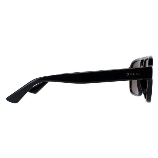 Gafas de sol polarizadas Gucci GG1342S 002 negro marrón - Image 4