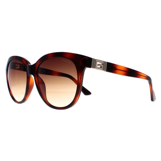 Gafas de sol Guess GU7850 53F rubia havana marrón degradado - Image 2