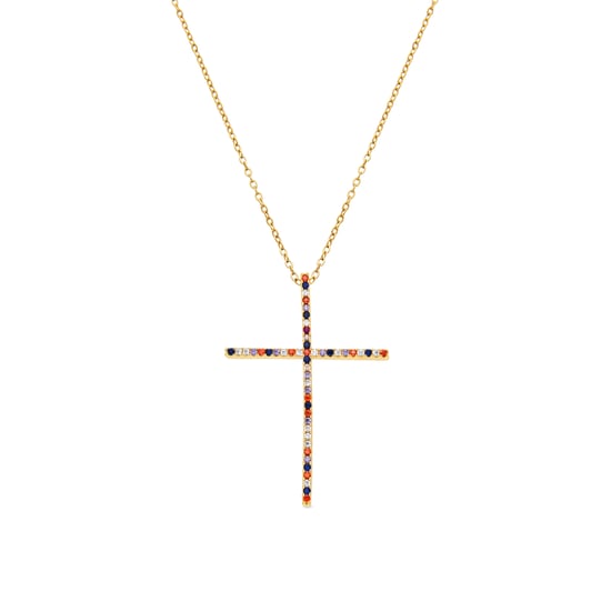 Collar Luxenter Irend acabado oro amarillo 18k - Image 1