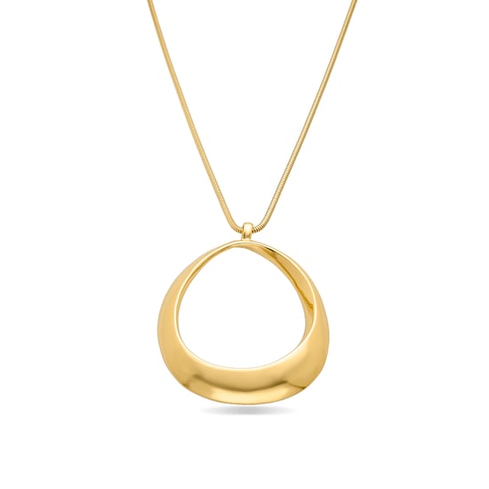 Collar Luxenter Mei acabado en oro amarillo 18k - Image 1