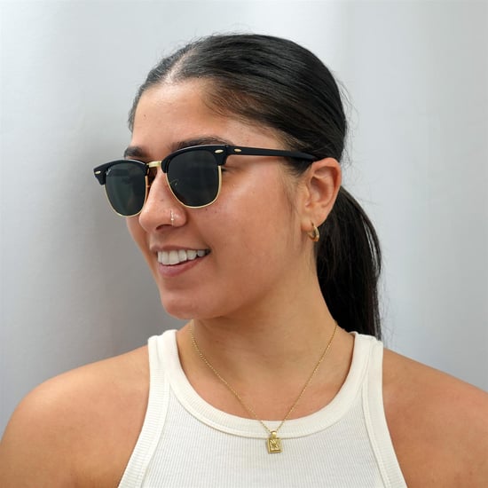 Gafas de sol Ray-Ban Clubmaster 3016 W0365 Negro Verde G-15 Pequeñas 49mm - Image 6