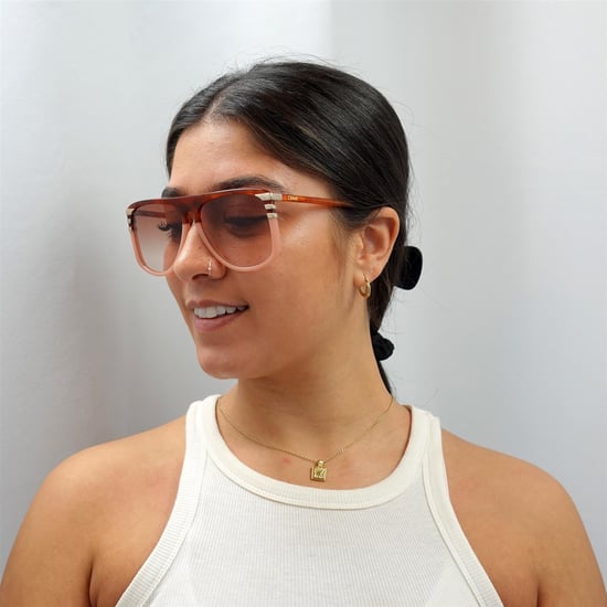 Chloe Aviator Señoras Rubio Brillante Habana Naranja degradado CH0104S - Image 6