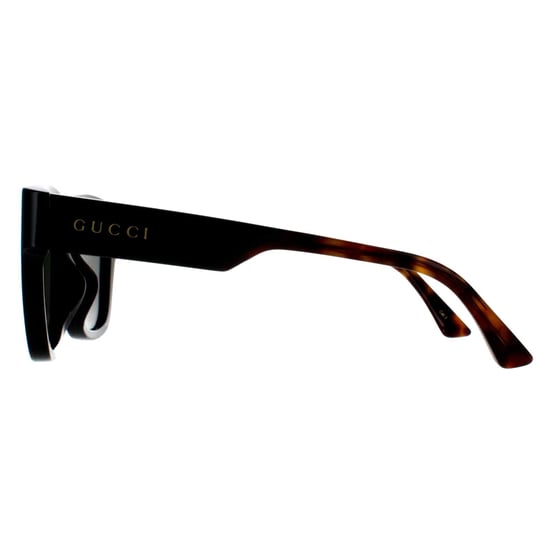 Gucci Square Mens Negro con Habana Gris GG1670SK - Image 3